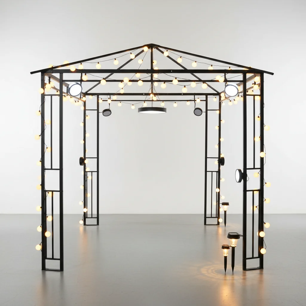 gazebo tent lighting