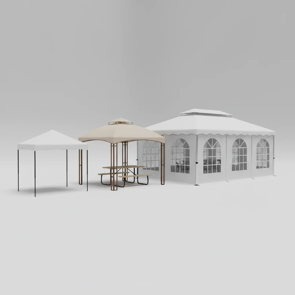Gazebo Tent Sizes: Choosing the Right Fit for Your Space